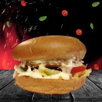 CHICKEN CHAPLI BURGER