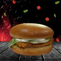 JUMBO CHICKEN PATTY BURGER